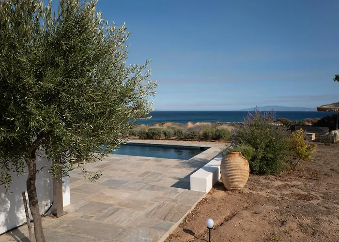 Villa Seafront Stoa In Dryos Drios